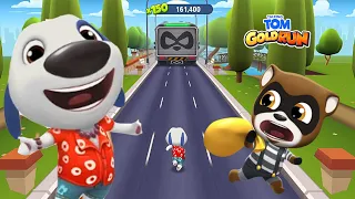 Talking hawaiian hank gold run - boss fight in the sky - talking tom gold run - gameplay full screen