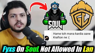 Fyxs reply  why SouL GodL got Slot in India Korea Invitational😱