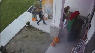 Halloween Porch Scare Compilation 2021