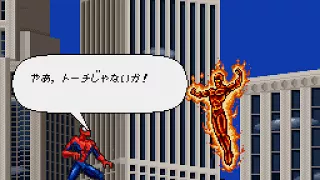 SNES Longplay [514] The Amazing Spider-Man: Lethal Foes