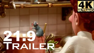 [21:9] Ratatouille (2007) Ultrawide 4K Trailer (Upscaled) | UltrawideVideos