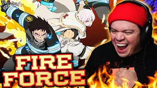 Reacting to All FIRE FORCE Openings & Endings 1-4