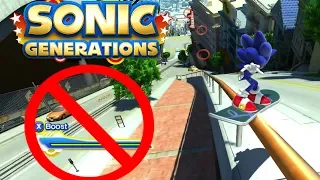 Sonic Generations - No Boost Challenge (All Modern Sonic Stages)