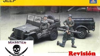 Revision/In box review Willys Jeep Testors-Italeri 1/35