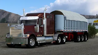 |International 9900i | Cummins N14 - 525 HP - 18 speed | American Truck Simulator Gameplay