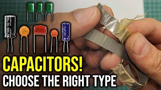 Why So Many Capacitors? Understanding Their Differences and Uses!