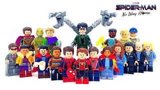 LEGO Spider-man No Way Home How to Build All main characters