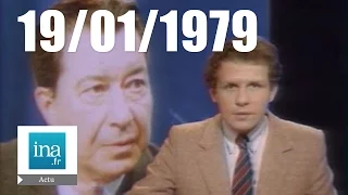 20h Antenne 2 du 19 janvier 1979 - Mort de Paul Meurisse | Archive INA