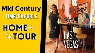 Explore A Mid Century Time Capsule Home Tour Las Vegas 1950's House Kitch Rockabilly Bar Bossanova