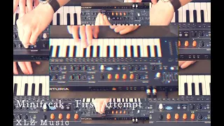 First Attempt Jamming with Minifreak - XLZ Music #minifreak #arturia #electronicmusic