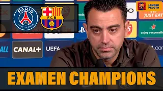 RUEDA PRENSA XAVI: PREVIA PSG–FC BARCELONA: CUARTOS DE FINAL, IDA UEFA CHAMPIONS LEAGUE 23/24