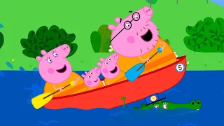 The Canoe Adventure 🛶 Best of Peppa Pig 🐷 Cartoons for Children