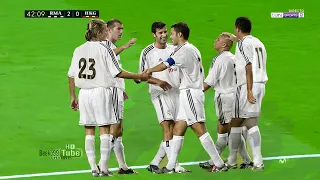 Real Madrid Galacticos Football Circus At Their First Ensemble Together | 2003