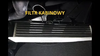 WYMIANA FILTRA KABINOWEGO VW TOURAN / CHANGE CABIN FILTER VW TOURAN