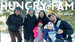 Hungry FAM visits the snow!