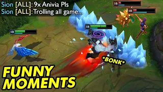 FUNNIEST MOMENTS IN LEAGUE OF LEGENDS #21