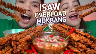 ISAW OVERLOAD MUKBANG / CHICKEN INTESTINE