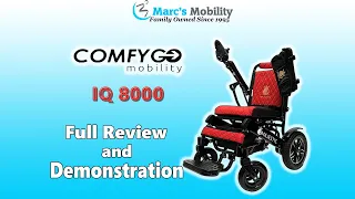 @ComfyGO MAJESTIC IQ-8000 Remote Controlled Lightweight Electric Wheelchair - Review
