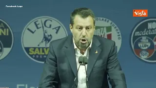 Salvini: "Io, Giorgia, Silvio e Maurizio ci impegnamo a governare bene e insieme per 5 anni"