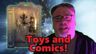 Kingdom Hearts Toys and Rare Marvel Comics!