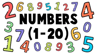 Numbers 1 - 20 in English | English Vocabulary
