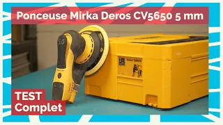 TEST ✅ Mirka - Ponceuse Deros 5650 CV - La pause café de BichonTV