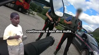 Mi fermano i carabinieri, presentazione moto nuova, Luca si schianta,….Motovlog 1