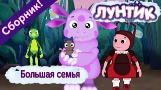 Большая семья 👨‍👩‍👧‍👦 Лунтик 👨‍👩‍👧‍👦 Сборник мультфильмов 2018