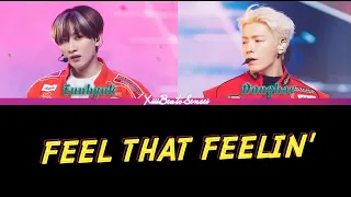 SUPER JUNIOR D&E 'Feel That Feelin'' Lyrics (슈퍼주니어 D&E 느낌적인 느낌 가사) (Color Coded Lyrics) Eng/Rom/Han