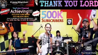 Don Moen_THANK YOU LORD_(cover) @FRANZRhythm MARAMING SALAMAT PO_500K Subscribers