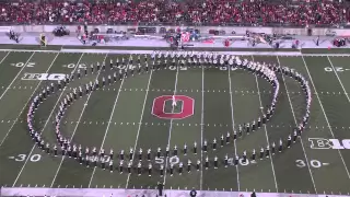 The Ohio State University Marching Band Performs their Hollywood Blockbuster Show