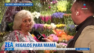 Día de las Madres: El mercado de Jamaica se alista para la venta de flores | Noticias con Paco Zea