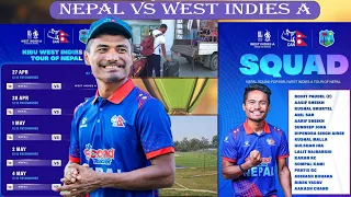 NEPAL VS WEST INDIES A || WEST INDIES TOUR OF NEPAL 2024 || PRE MATCH ANALYSIS||Nepalicricket
