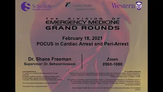 Dr. Shane Freeman: POCUS in Cardiac Arrest