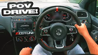 VW Polo GTI 6C 1.8 POV DRIVE!