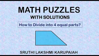 Math Puzzles - Part 9 | How to Solve Math Puzzles | Math Riddles | Math Puzzles with Solutions