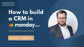 How To: Build a CRM system in monday.com