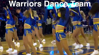 Warriors Dance Team (Golden State Warriors Dancers) - NBA Dancers - 2/10/2022  dance performance