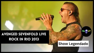 Avenged Sevenfold Live - Rock in Rio 2013 [Backstage Subtitled ENG+Show Legendado PT-BR]