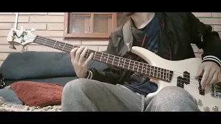 La Paura Del Buio - Måneskin ( Bass Cover Beginner)