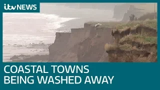 The community being washed away by coastal erosion | ITV News