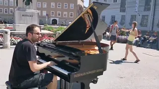 Robert Miles - Children (Solo piano) @OpenPiano in Salzburg