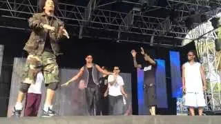 Freestyle on stage 2014 HD - Les Twins, Salah, Fabreezy, P Lock, Swan, Kris