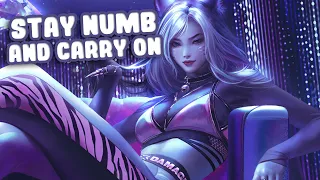 【Nightcore】Madison Beer - Stay Numb And Carry On || lyrics