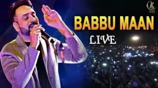 Babbu maan live song supney at punjabi university full HD video.