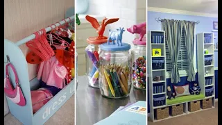 HOW I FIT 3 KIDS IN 1 ROOM! 👶 👧 🧒EXTREME DECLUTTER + DOLLAR TREE ORGANIZATION OF KIDS ROOM  🏡