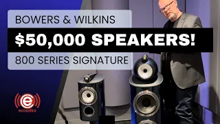 $50,000 Speakers: Bowers & Wilkins 801 D4 Signature