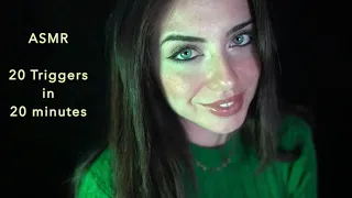 SLOW ASMR| 20 TRIGGERS IN 20 MINUTES ✨