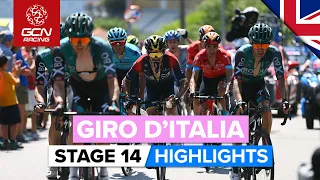 GC Shake-Up On Relentless Day Of Racing | Giro D'Italia 2022 Stage 14 Highlights