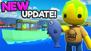Searching for SECRET Fish in the NEW Fishing Job in Wobbly Life!